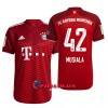 Virallinen Fanipaita FC Bayern München Jamal Musiala 42 Kotipelipaita 2021-22 - Miesten